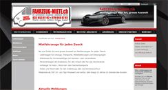 Desktop Screenshot of fahrzeug-miete.ch